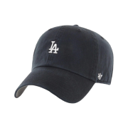 47 Brand LA Dodgers Base Runner Clean Up Black