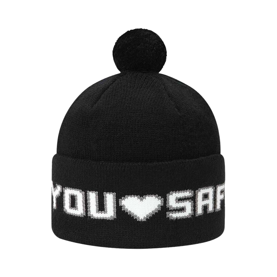 saf00176 Safarispot You Love Beanie Black