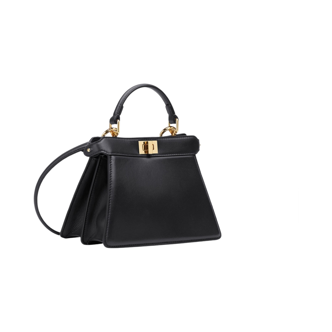펜디 피카부 아이씨유 패딩 나파 레더 쁘띠뜨백 블랙(Fendi Peekaboo Iseeu Padded Nappa Leather Petite Bag Black) - 2
