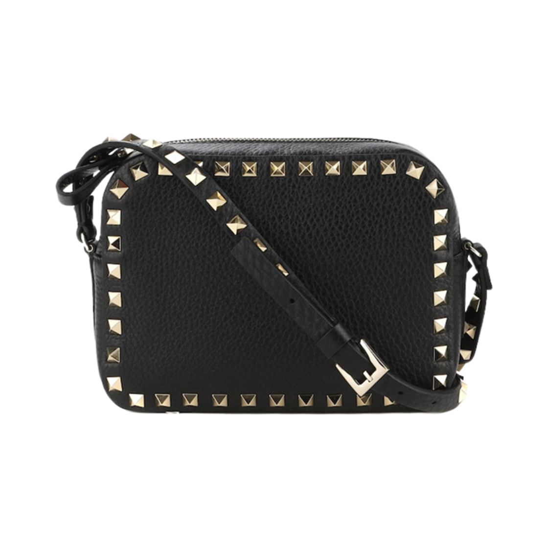 5W2B0809VSF0NO Valentino Rockstud Crossbody Bag Black