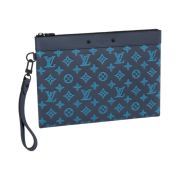 Louis Vuitton Pochette To Go Monogram Navy River Blue