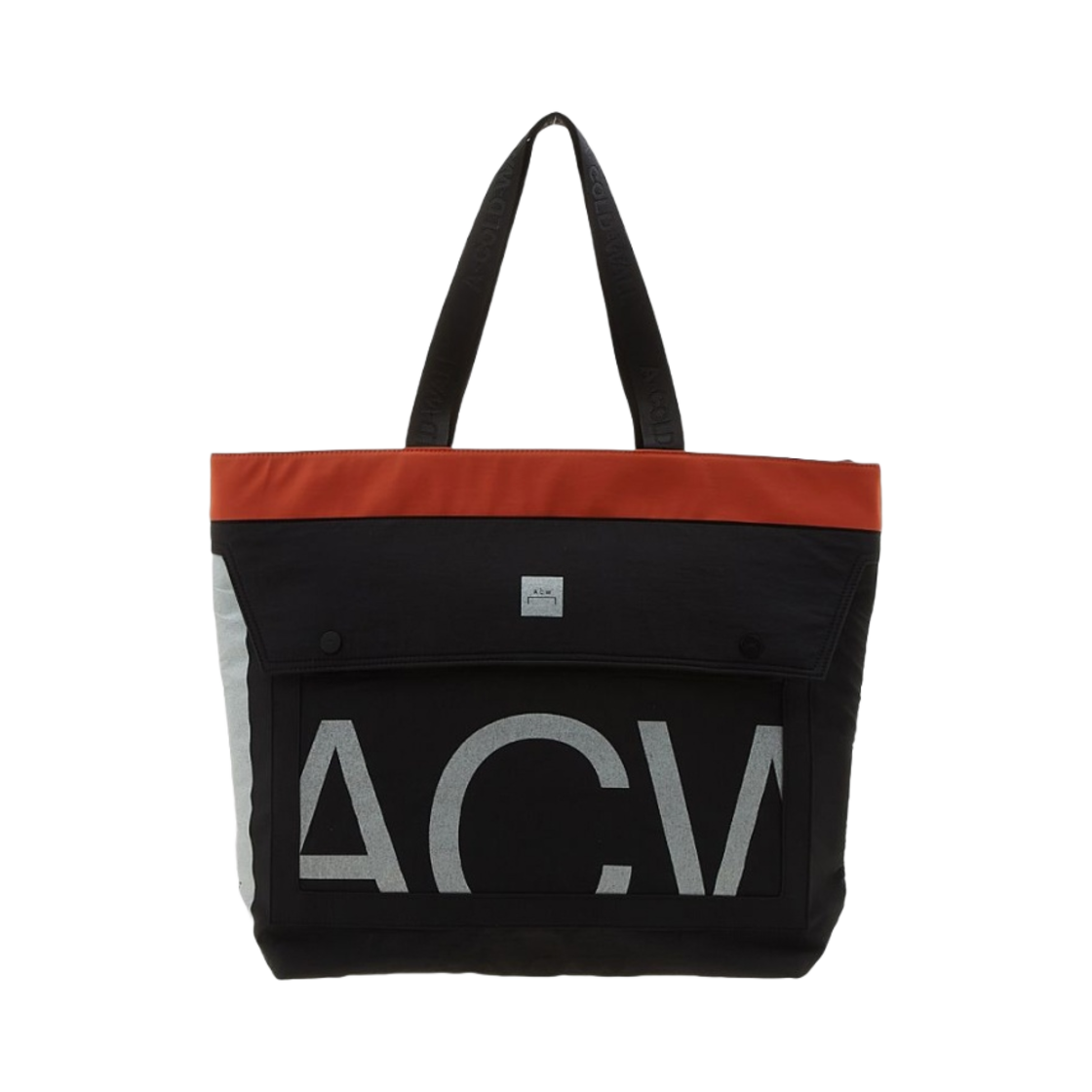 어콜드월 스트리아 테크 로고 토트백 블랙(A Cold Wall Stria Tech Logo Tote Bag Black)