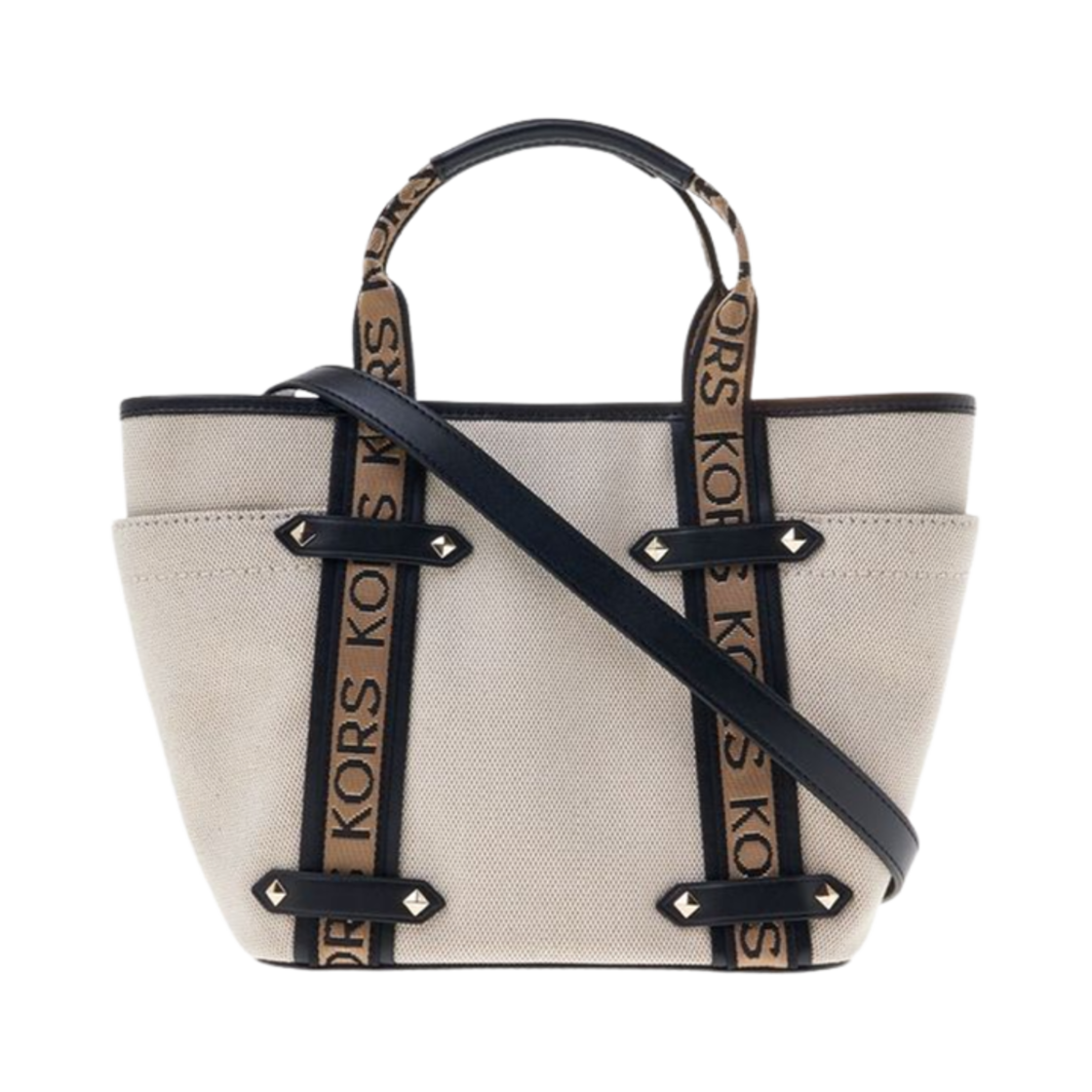 마이클 코어스 메이브 토트백 내츄럴 블랙(Michael Kors Maeve Tote Bag Natural Black) - 2