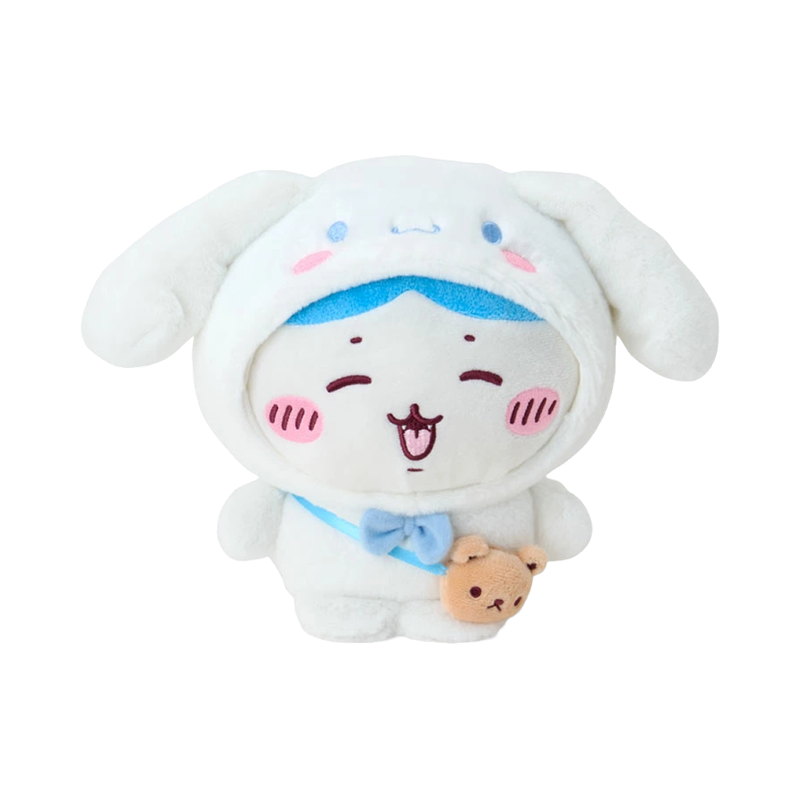 산리오 x 치이카와 시나모롤 치이카와 봉제 토이 하치와레(Sanrio x Chiikawa Cinnamoroll Chiikawa Plush Toy Hachiware)