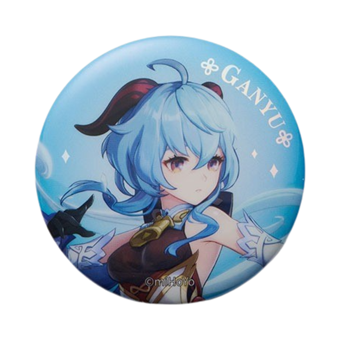 6974696617481 Genshin Badge Character Art Theme Adrift in the Harbor Ganyu
