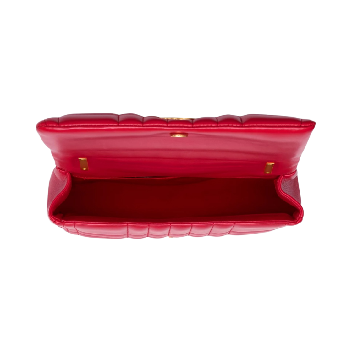 버버리 퀼팅 램스킨 스몰 롤라 백 브라이트 레드(Burberry Quilted Lambskin Small Lola Bag Bright Red) - 4