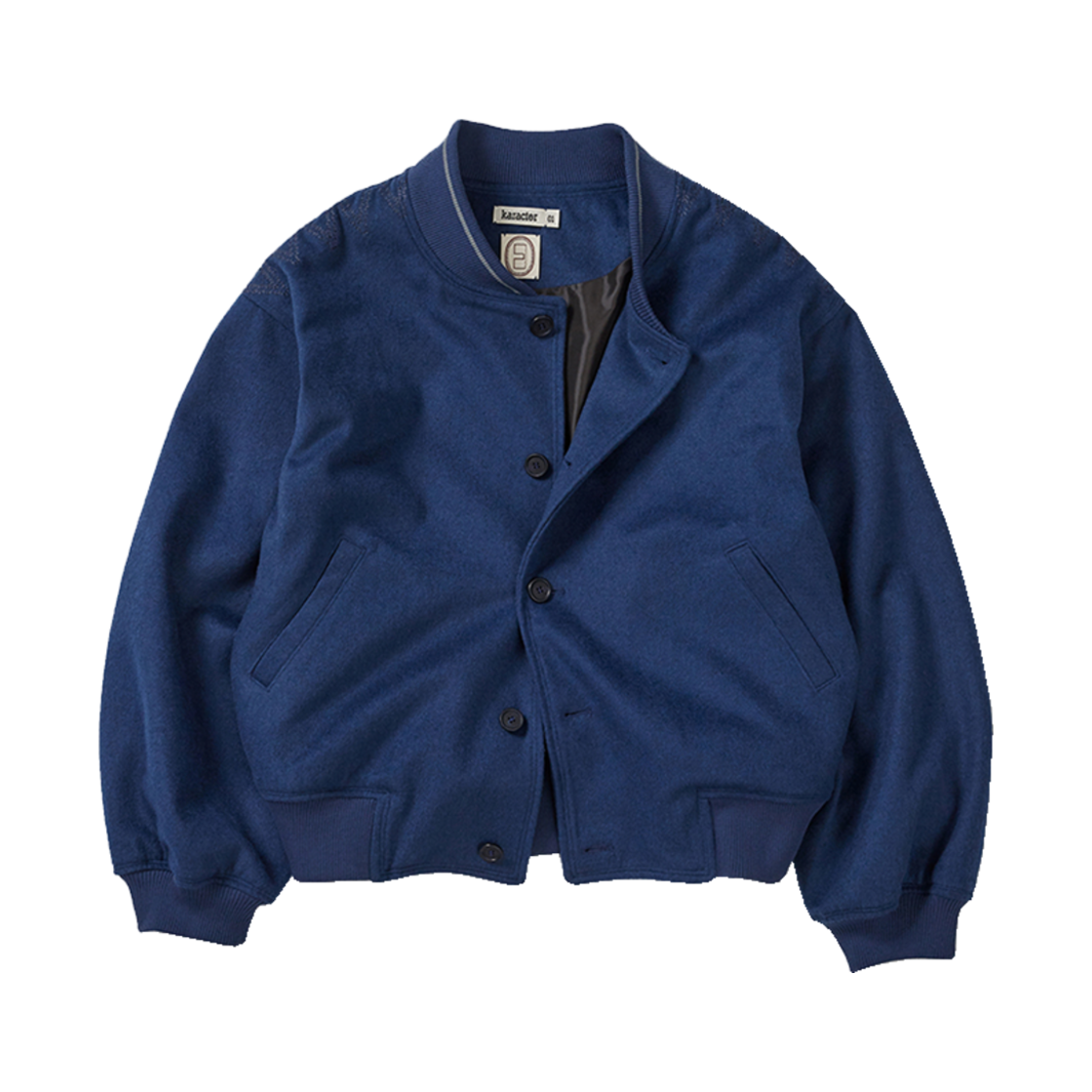 KAT9202 Karactor Wool Blouson Jacket Deep blue