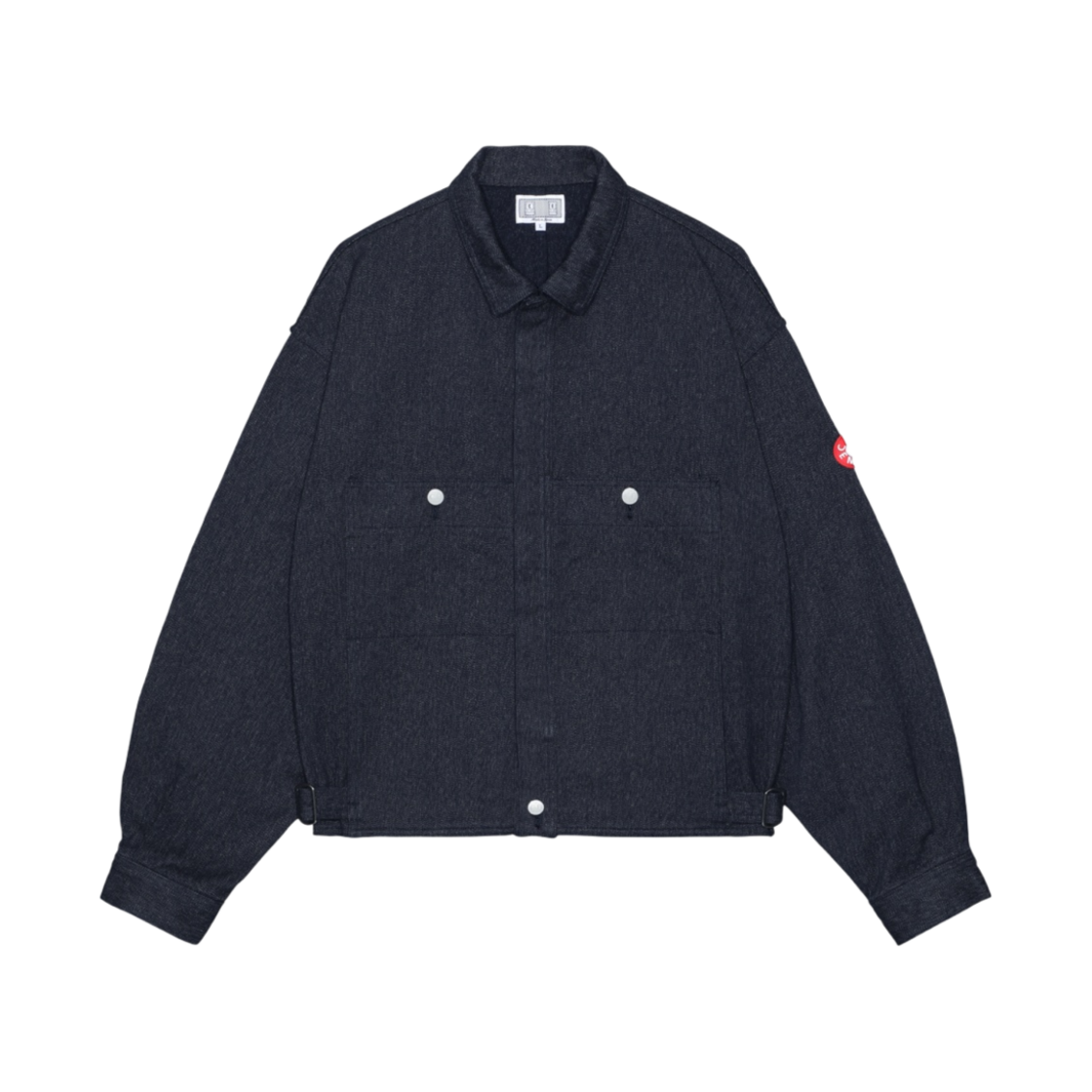 - Cav Empt Black Heather Button Jacket Navy - 23SS - 대표 이미지 #1