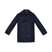 Uniqlo +J Wool Blend OverSized Peacoat Navy