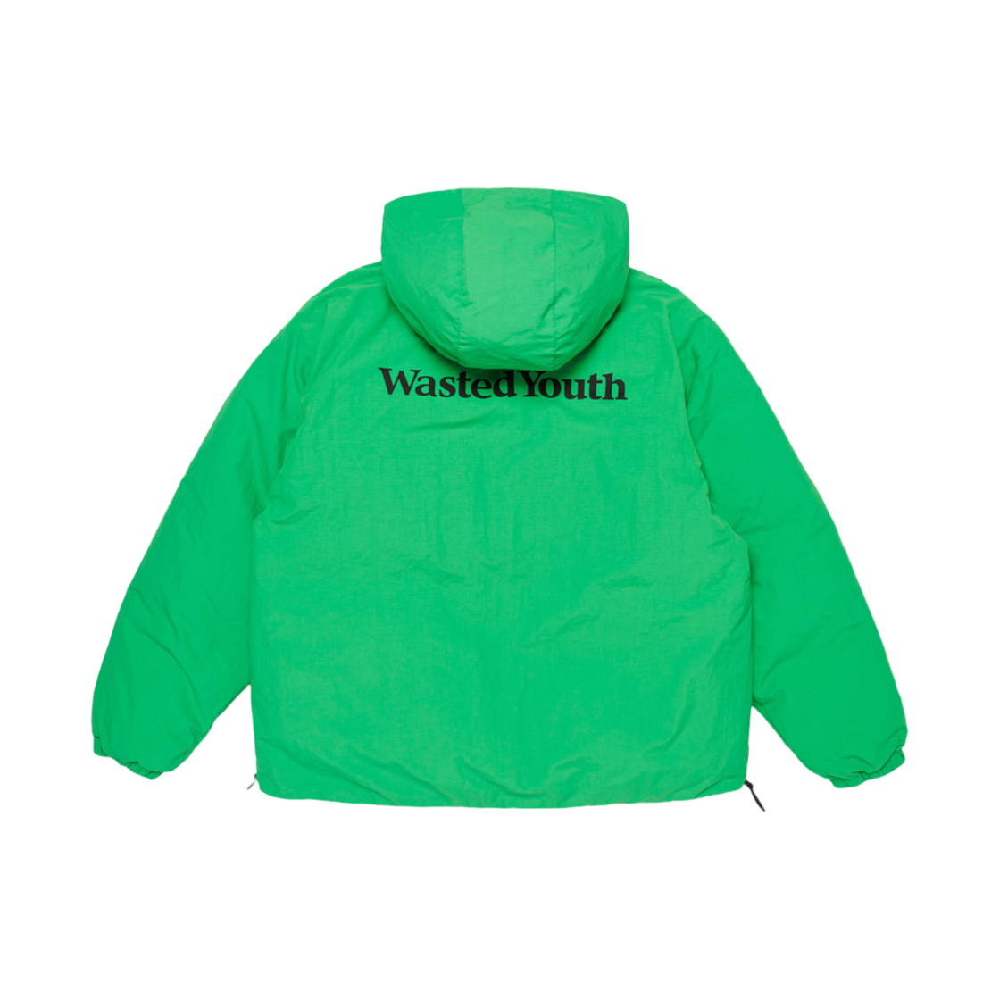 베르디 웨이스티드 유스 리버시블 패디드 후드 자켓 그린(Verdy Wasted Youth Reversible Padded Hood Jacket Green) - 2