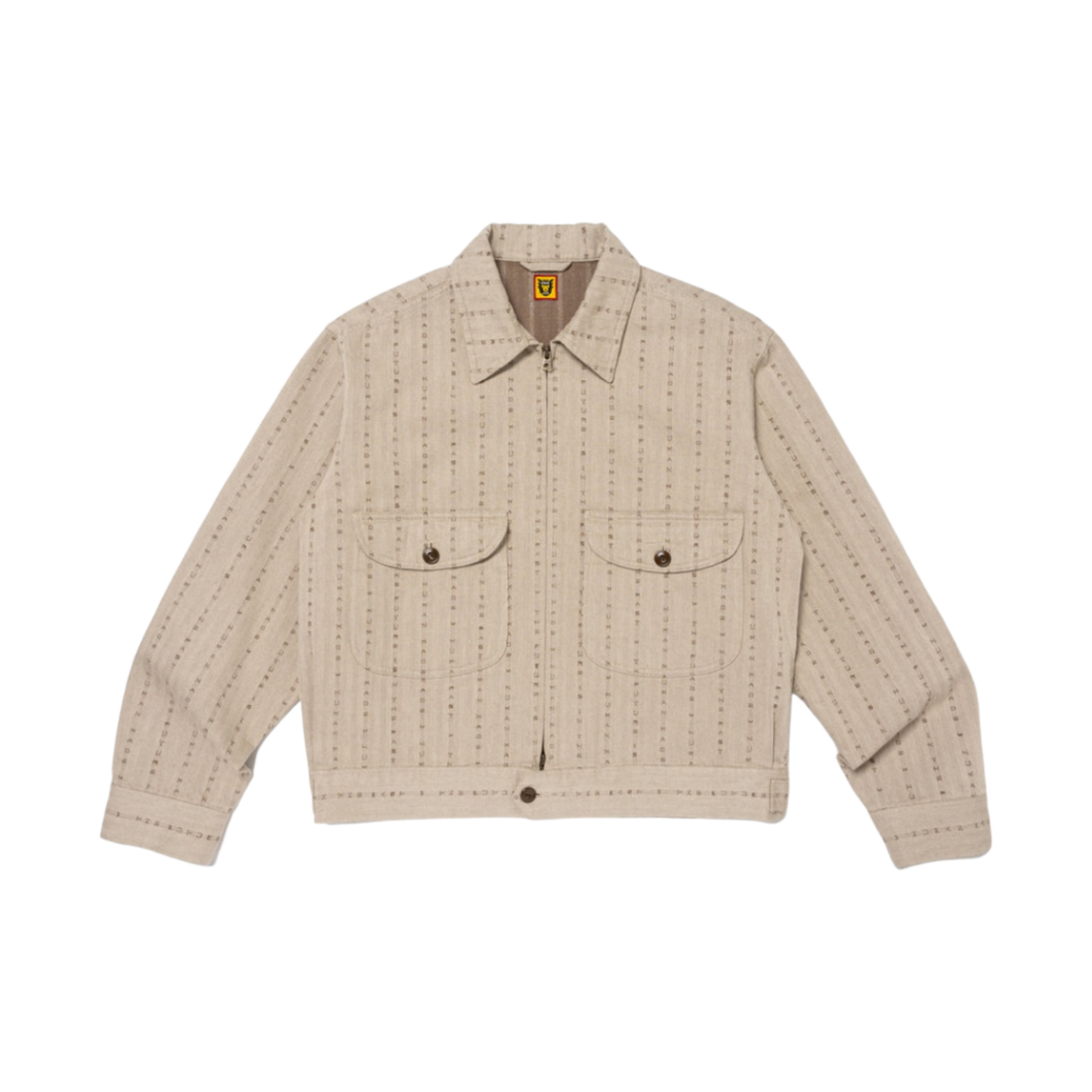 Humanmade ヘリンボーン zip up work jacket