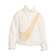 (W) Nike NSW Faux Fur Jacket Pale Vanilla - Asia