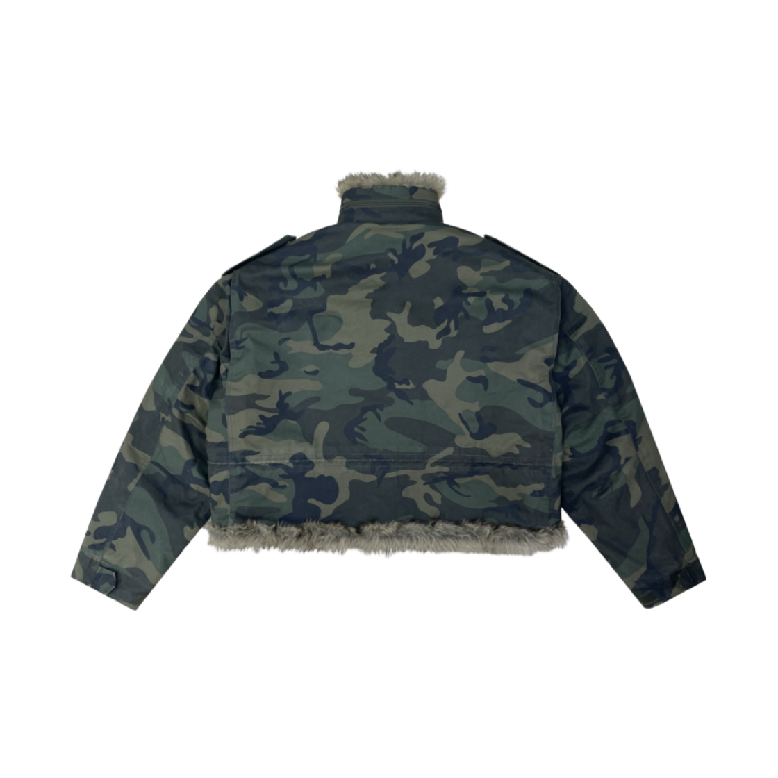 프로젝트 G/R 퍼 밀리터리 필드 자켓 카모(Project G/R Fur Military Field Jacket Camo) - 2