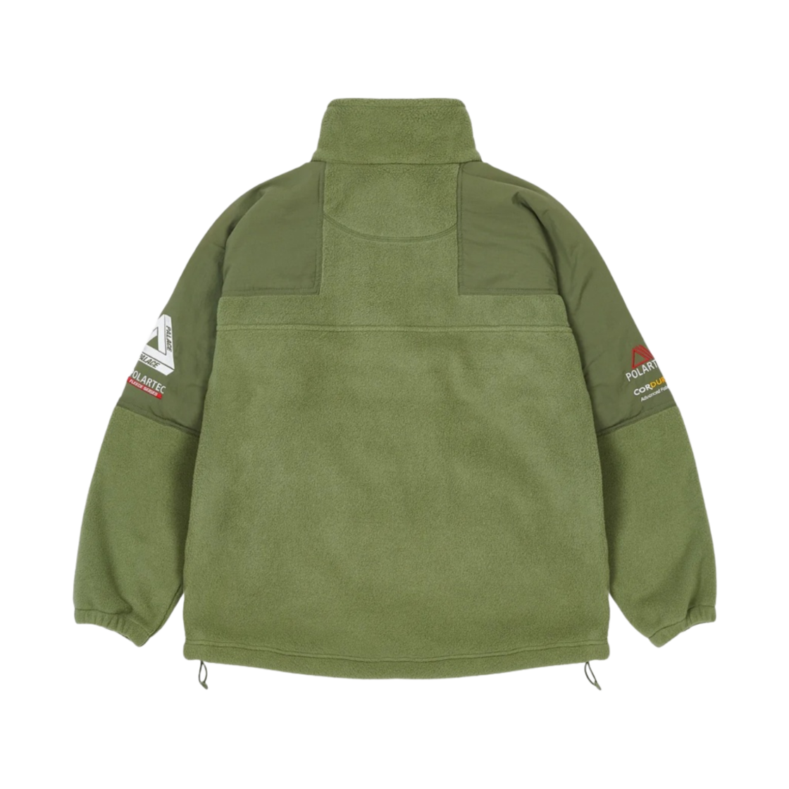 팔라스 폴라텍 더블 집 퍼넬 올리브 - 22FW(Palace Polartec Double Zip Funnel Olive - 22FW) - 3