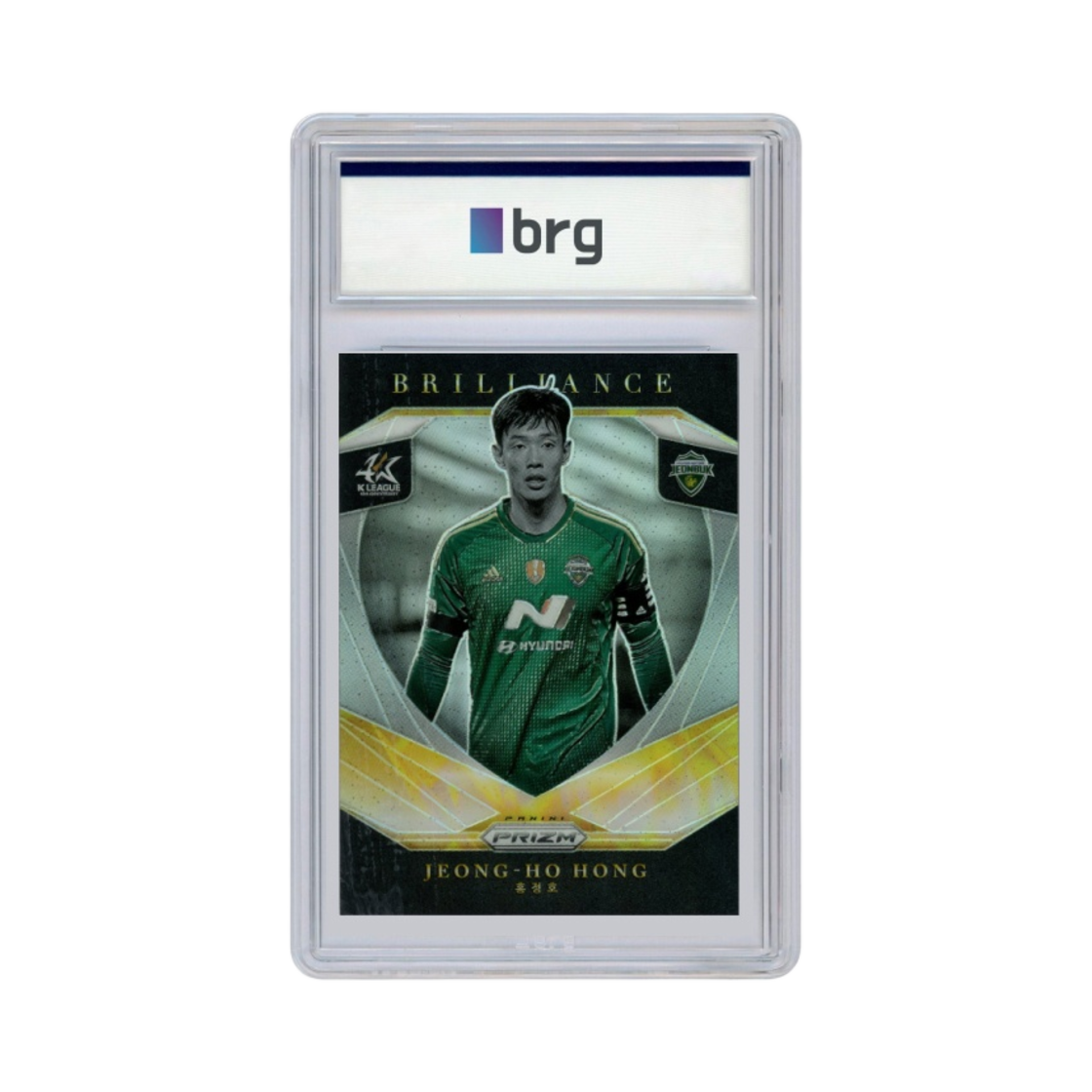 파니니 프리즘 K 리그 #8 전북 현대 모터스 홍정호 브릴리언스 축구 카드 2023(Panini Prizm K League #8 Jeonbuk Hyundai Motors Hong Jeong Ho Brilliance Soccer Card 2023)