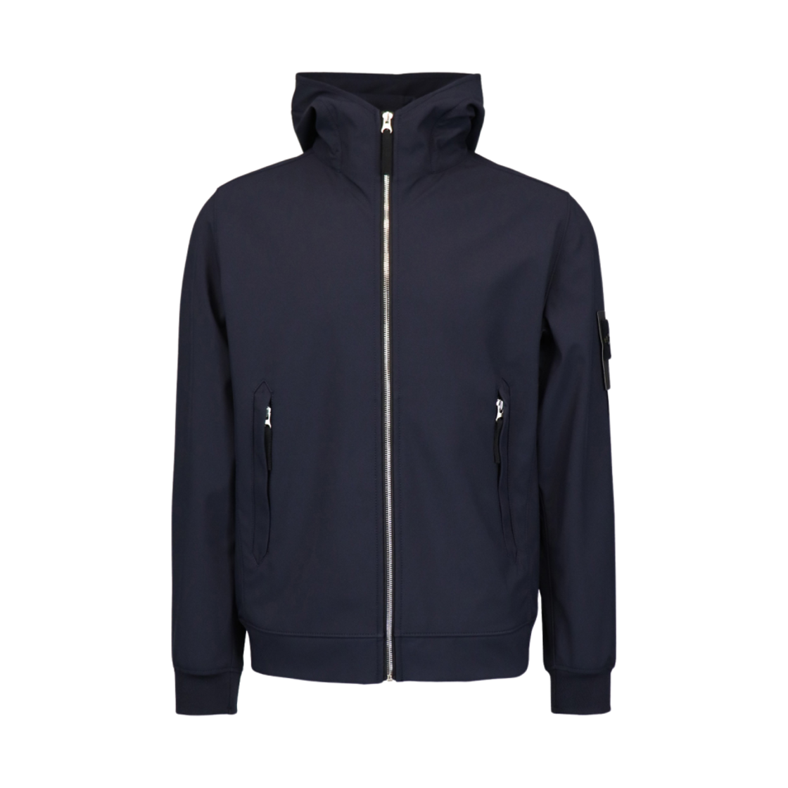 스톤 아일랜드 40927 라이트 소프트 쉘-R 후드 자켓 네이비 블루 - 20SS(Stone Island 40927 Light Soft Shell-R Hooded Jacket Navy Blue - 20SS) - 1