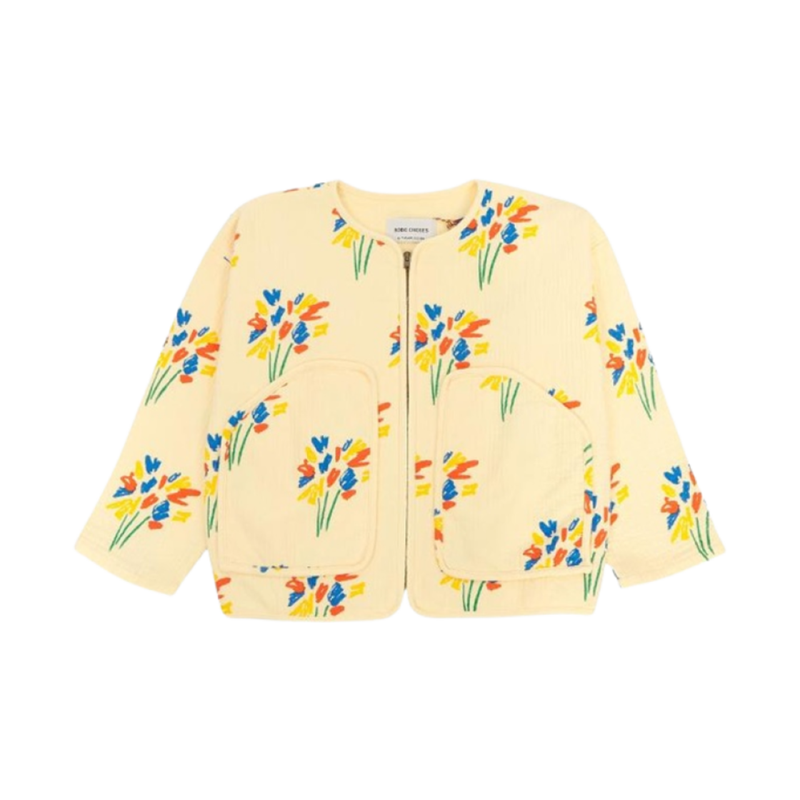 124AC139 (Kids) Bobo Choses Fireworks All Over Jacket Yellow