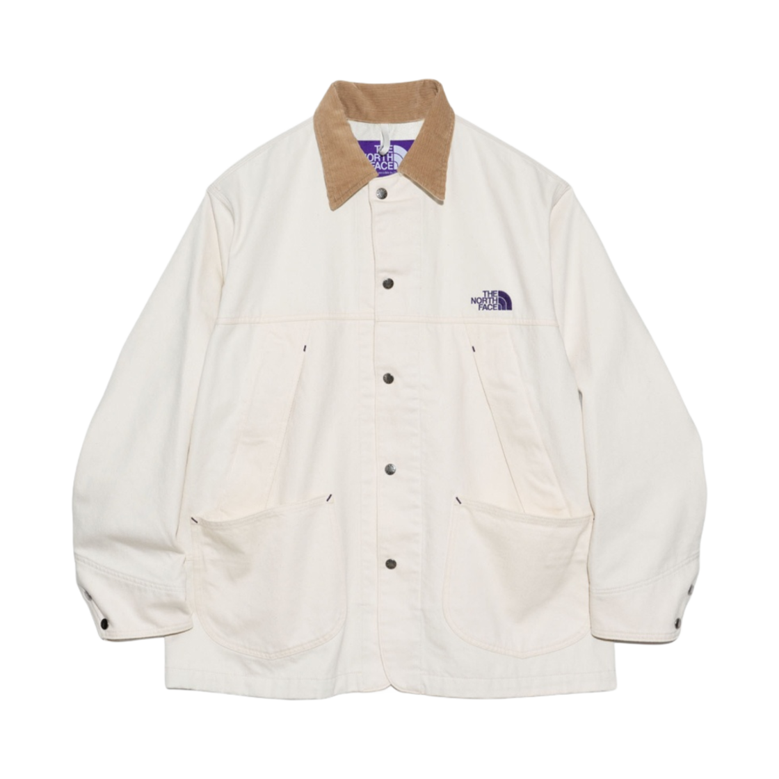 NP2402N The North Face Purple Label Denim Field Jacket Natural