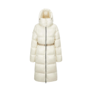 (W) Duvetica Lemie N Long Down Jacket Ivory