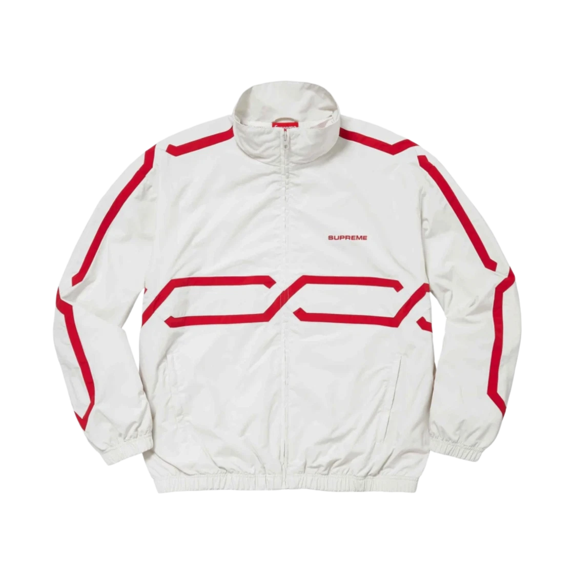 Supreme Supreme Inset Link Track Jacket Light Grey - 24SS · M