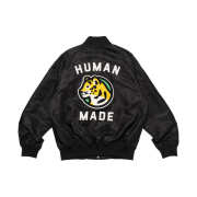Human Made Nylon Stadium Jacket Black