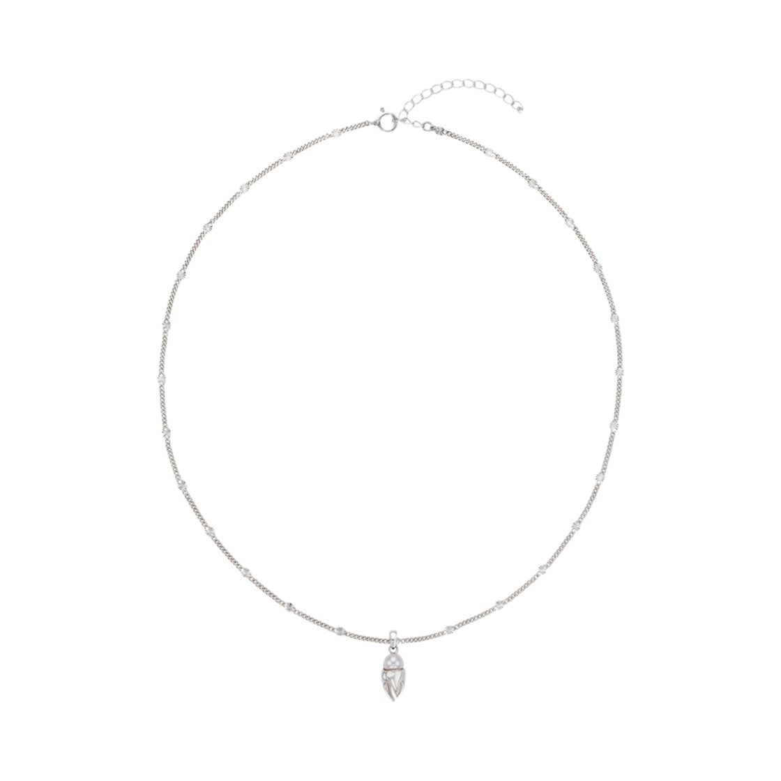 티스 베이비 티스 네클리스 펄(Teeth Baby Teeth Necklace Pearl)