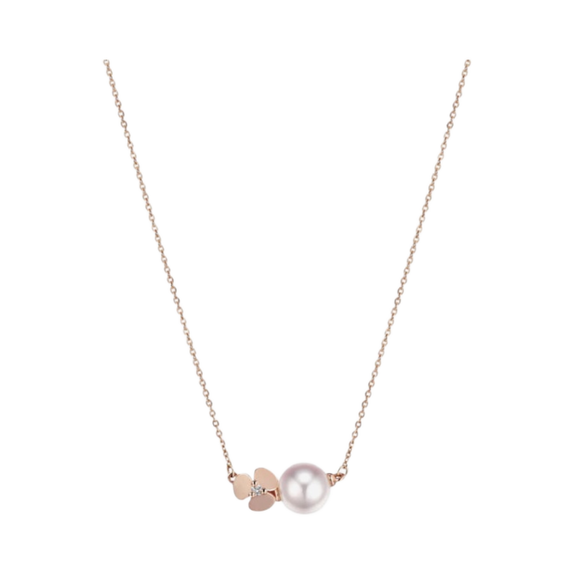 골든 듀 스윗 베리 뉴 펄 네클리스 핑크 골드(Golden Dew Sweet Berry New Pearl Necklace Pink Gold)