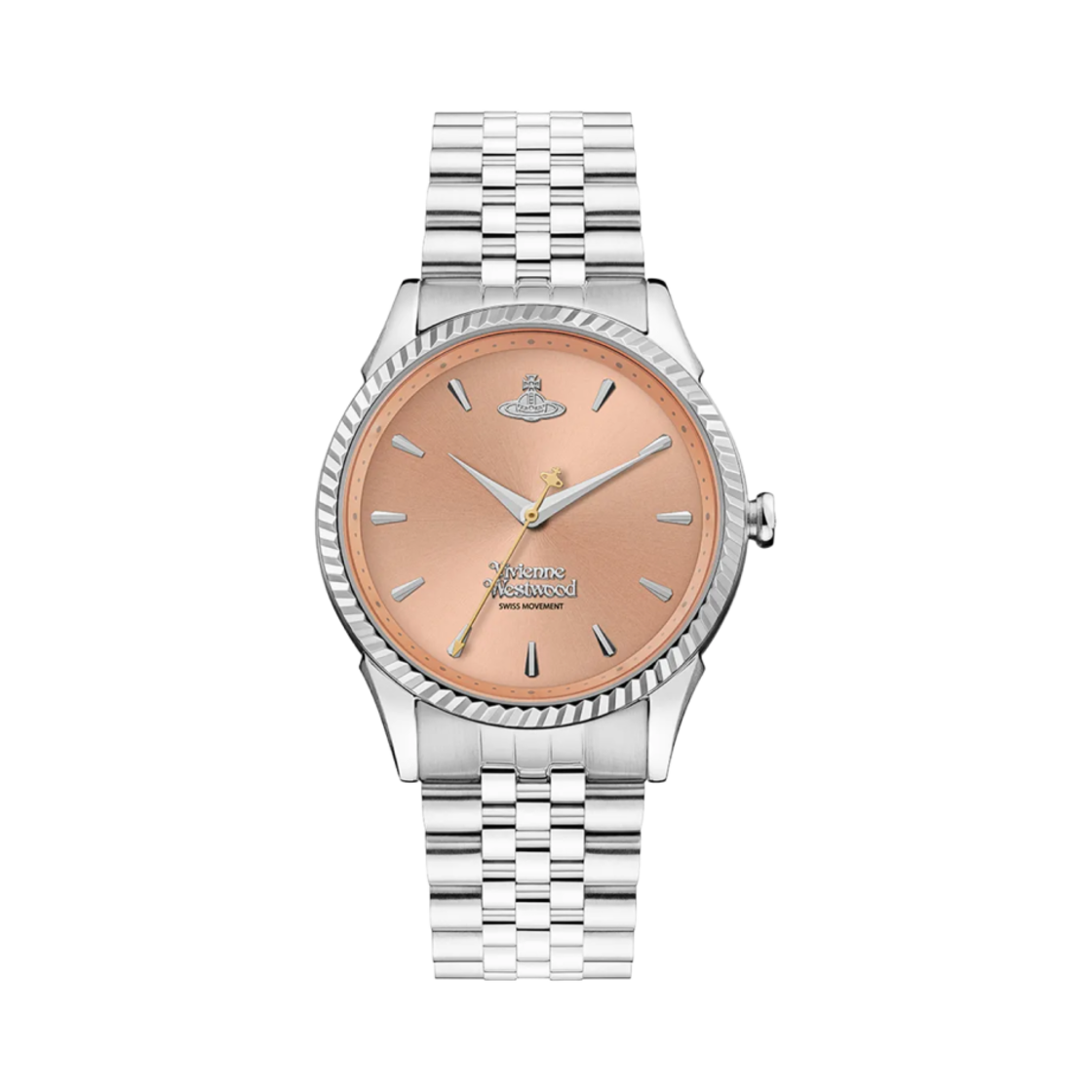 VV240PHSL (W) Vivienne Westwood Seymour 38mm Silver Pink