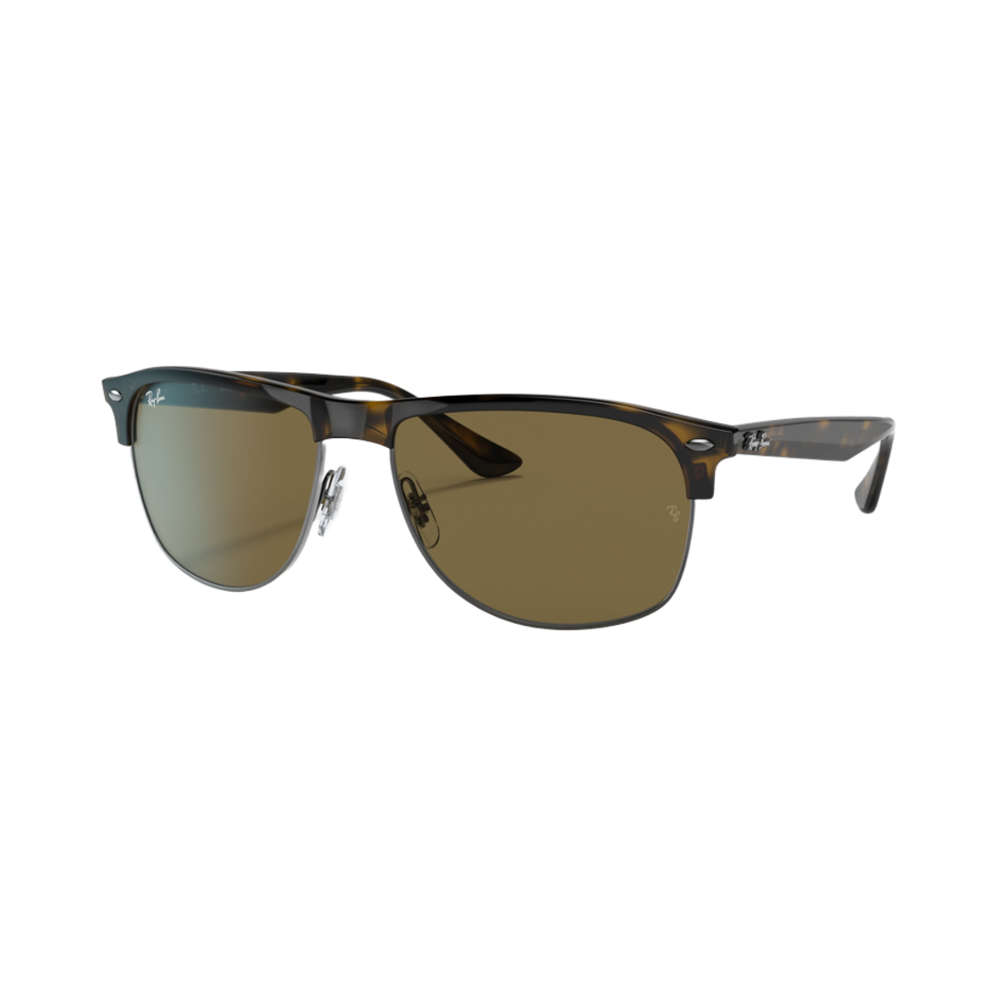 레이밴 RB4342 폴리쉬드 하바나 프레임 다크 브라운 B-15 클래식 하이 브릿지 핏(Ray-Ban RB4343 Polished Havana Frame Dark Brown Classic B-15 Lenses High Bridge Fit) - 1