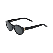 Saint Laurent SL M148 Sunglasses Black Light Gold Black