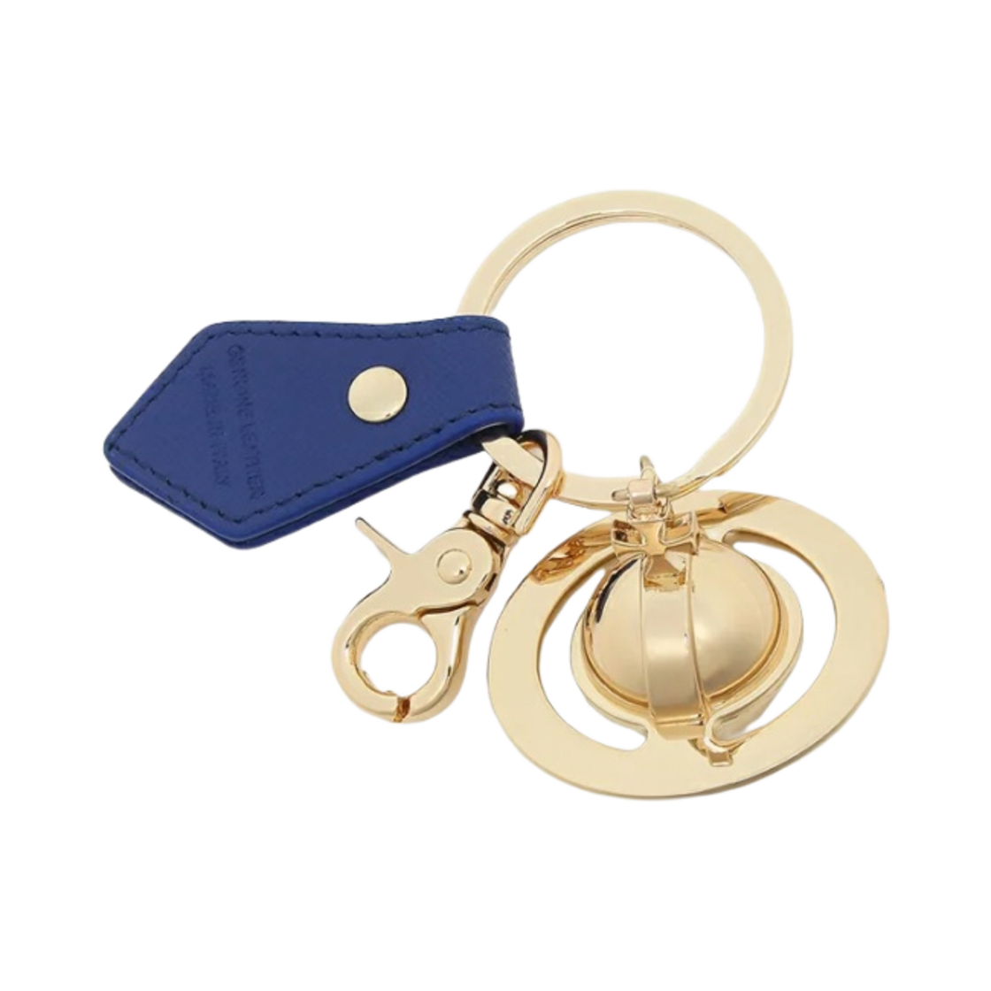비비안 웨스트우드 사피아노 3D 오브 키링 인디고(Vivienne Westwood Saffiano 3D Orb Keyring Indigo) - 2