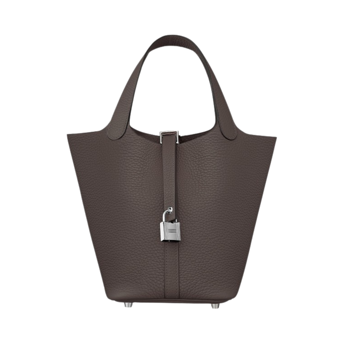 H056289CK46 Hermes Picotin Lock 18 Bag Clemence & Palladium Ebene