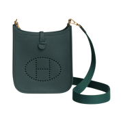 Hermes Evelyne 16 Amazone Bag Maurice & Gold Vert Rousseau Vert Cypres