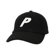 Palace Harris Tweed P 6-Panel Black - 21FW
