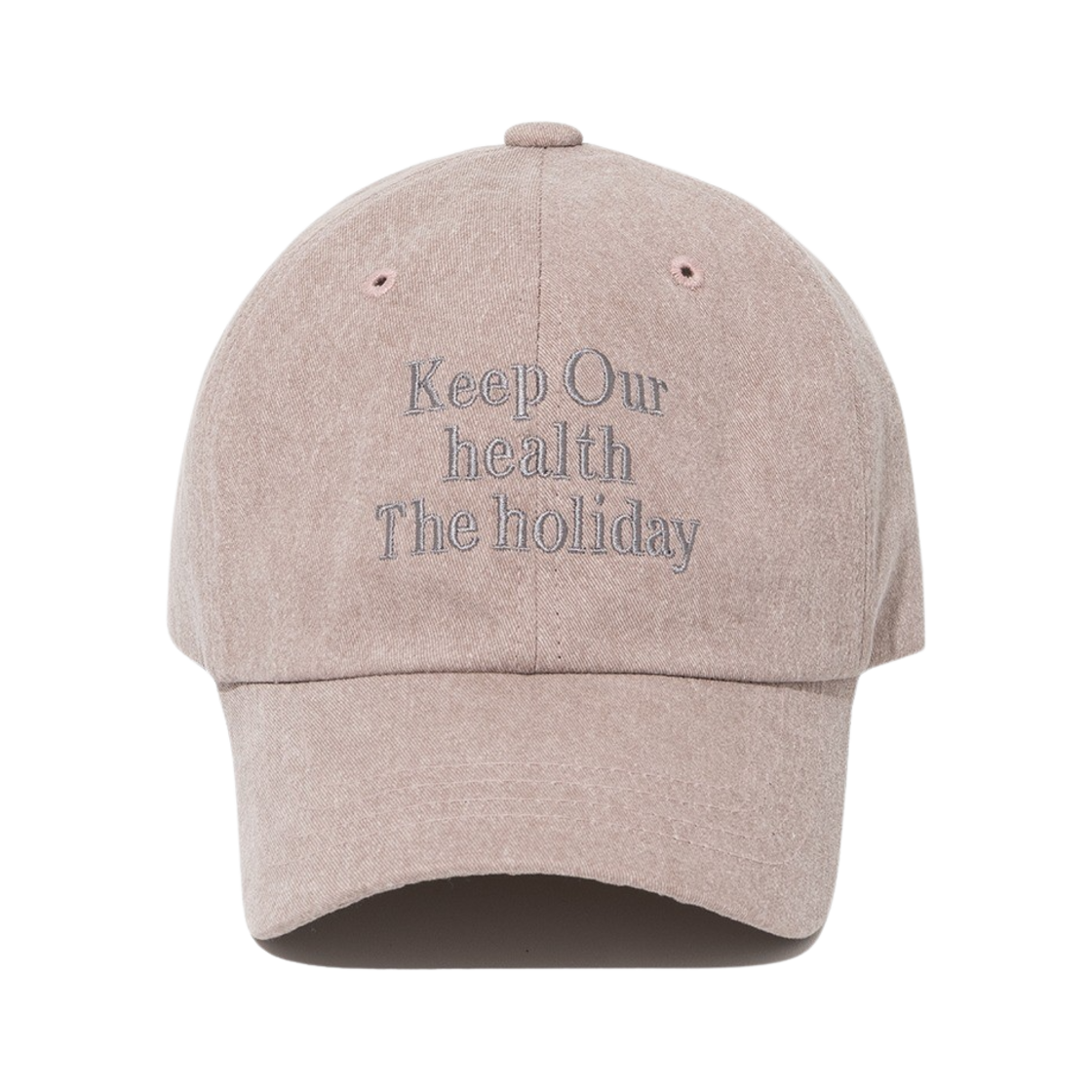 ML056SP Millo Archive Holiday Signature Ball Cap Stone Pink