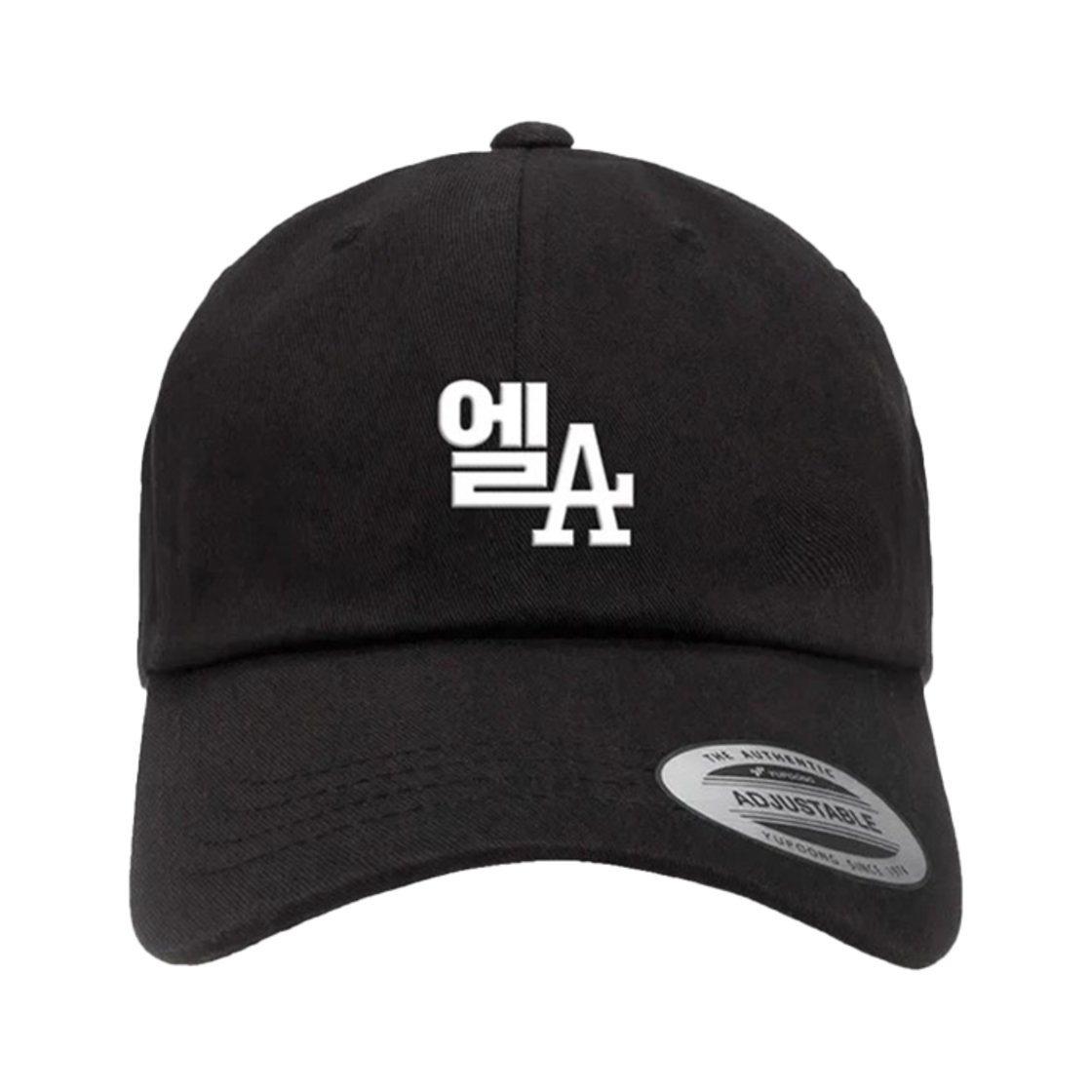 RP24FWCP12001BLUOS R&Co. RNR La Koreatown Baseball Cap Blk