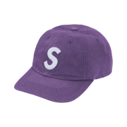 Supreme Cordura Denim S Logo 6-Panel Purple - 25SS