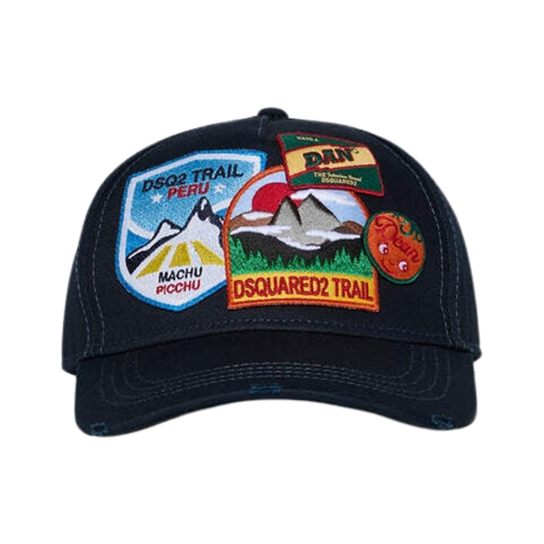 디스퀘어드2 트레일 베이스볼 캡 블루(Dsquared2 Trail Baseball Cap Blue)