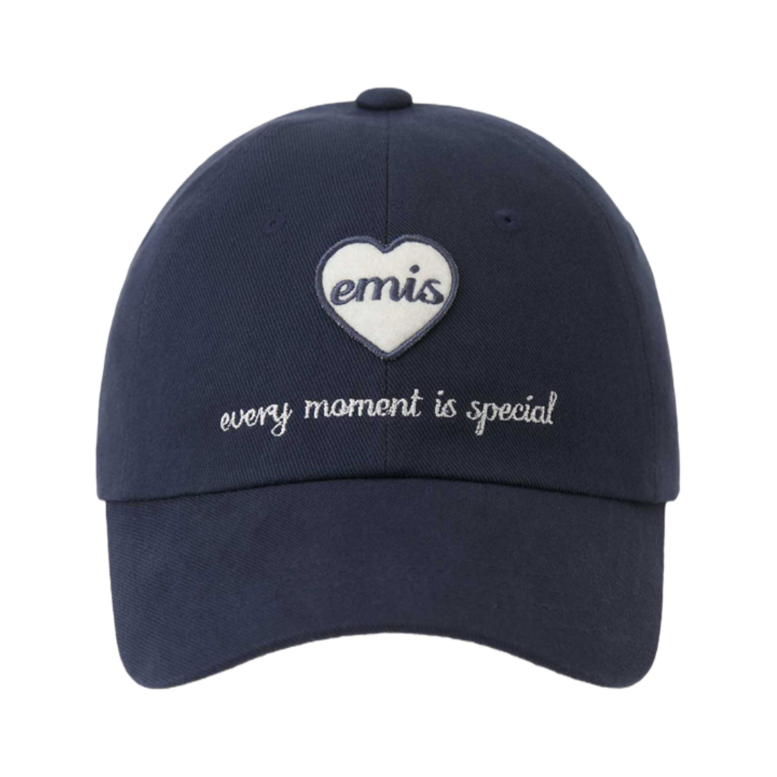 이미스 하트 와펜 볼캡 네이비(Emis Heart Wappen Ball Cap Navy)