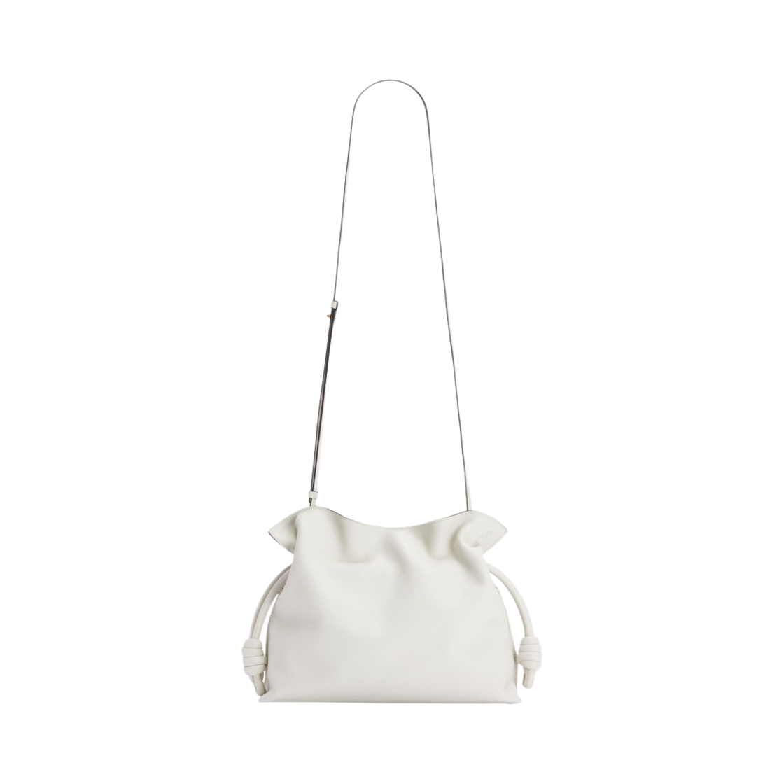 로에베 플라멩코 클러치 나파 카프스킨 소프트 화이트(Loewe Flamenco Clutch In Nappa Calfskin Soft White) - 3