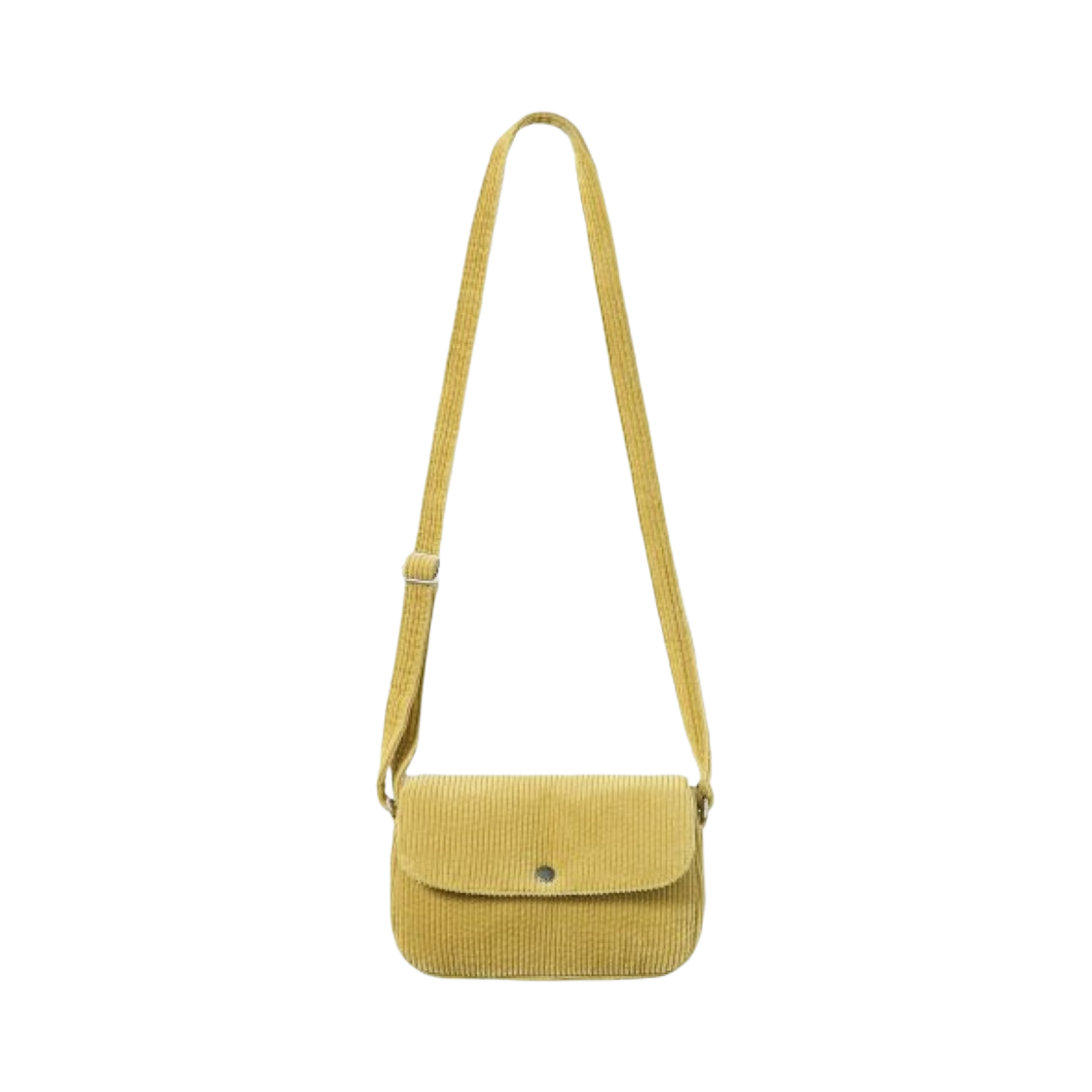 디스이즈네버댓 와이드 웨일 코듀로이 숄더백 옐로우(thisisneverthat Wide Wale Corduroy Shoulder Bag Yellow)