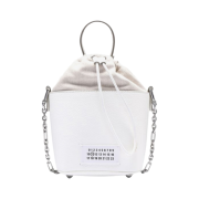 Maison Margiela 5AC Bucket Bag White