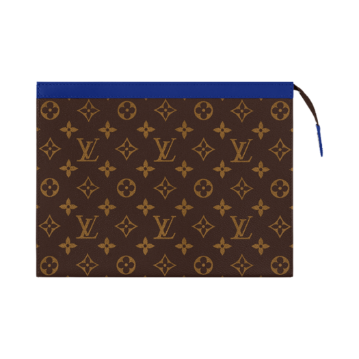 Louis Vuitton Pochette Voyage MM Monogram Indigo Blue
