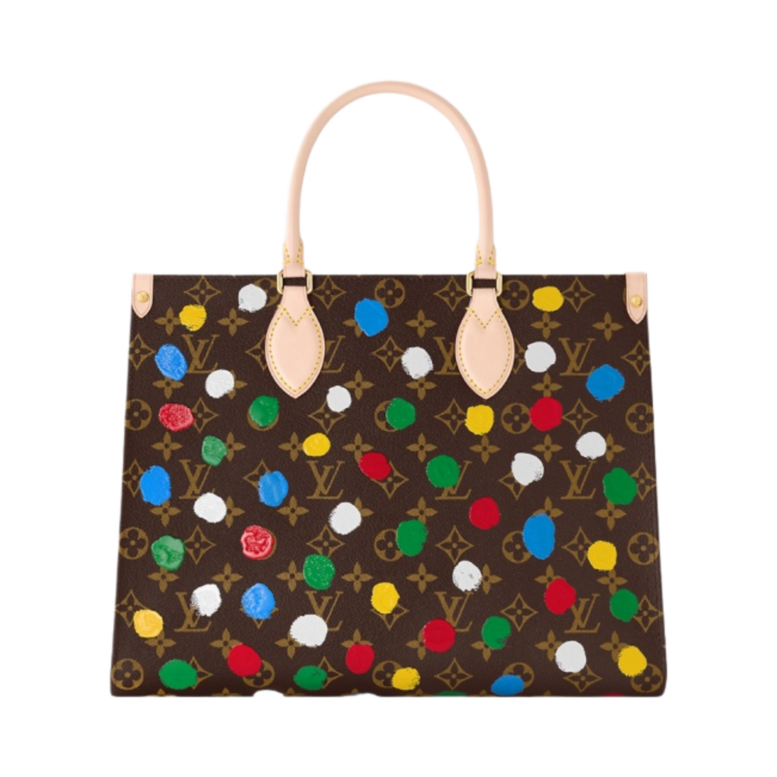 루이비통 x 야요이 쿠사마 온더고 MM 닷 프린트 모노그램