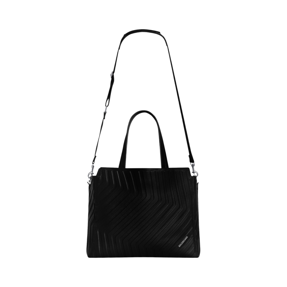 발렌시아가 카 미디움 이스트 웨스트 토트백 블랙(Balenciaga Car Medium East-West Tote Bag Black) - 3