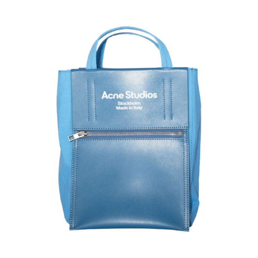 C10145-CXK Acne Studios Papery Nylon Tote Bag Powder Blue
