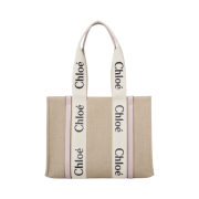 Chloe Woody Medium Tote Bag Misty Lavender