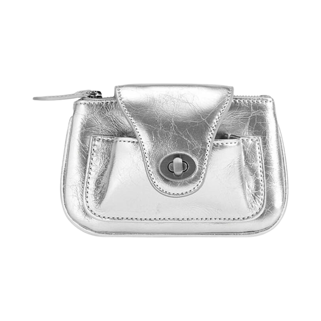 아포아 파오 마이크로 월렛 백 실버 | APOA | KREAM