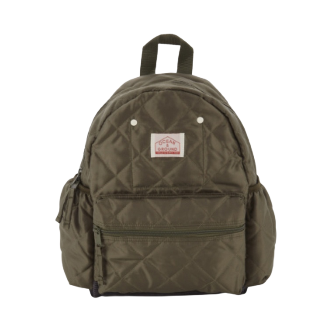 (키즈) 오션 & 그라운드 데이백 퀼트 올리브((Kids) Ocean & Ground Daypack Quilt Olive)