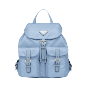 Prada Re-Nylon Small Backpack Celeste